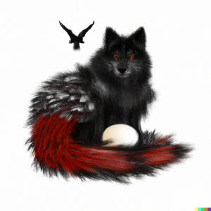 dall--e-2023-05-29-10.16.45---flluffy-animal--wolf-and-cat-in-one--black-and-red--big--realistic--big-wings--sitting-on-eggs.png